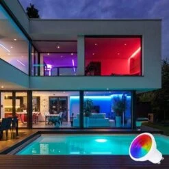 Spot LED GU10 RGB à Changement De Couleur, Ampoules LED RGBW à Intensité Variable Avec Télécommande Infrarouge, Spots LED Blanc Chaud (2700K-6500K) – (lot De 4) 9 Spot LED GU10 RGB à Changement De Couleur, Ampoules LED RGBW à Intensité Variable Avec Télécommande Infrarouge, Spots LED Blanc Chaud (2700K-6500K) – (lot De 4) -OSRAM || EUROPALAMP Soldes Boutique 92863932 3