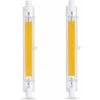 Ampoule LED R7S 118 Mm 20 W Blanc Froid 6000 K, 2000 Lm, Non Dimmable, Ampoule LED COB Mince R7S 118 Mm Pour Lampe Murale/sol, Paquet De 2 -OSRAM || EUROPALAMP Soldes Boutique 92908281 1