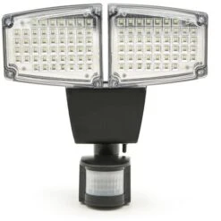 Projecteur Solaire 2 Têtes 100 LED Détecteur De Mouvement -OSRAM || EUROPALAMP Soldes Boutique 9356770 3