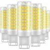 Ampoule LED G9 7W, 430LM, Blanc Froid 6000K, 220-240V, CRI 85, NON-Dimmable, Économie D'énergie, Base En Céramique, Culot G9 Standard, Lot De 6 [Classe énergétique D] -OSRAM || EUROPALAMP Soldes Boutique 93859926 1