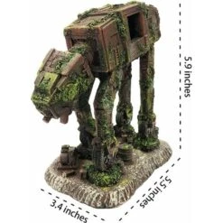 Décoration D'aquarium Décoration De Robot De Transport Imperial Walker - Ornement De Grotte De Robot D'aquarium -OSRAM || EUROPALAMP Soldes Boutique 93939293 3