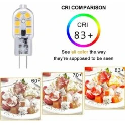 Lot De 10 Ampoules LED G4 12 V 2 W Blanc Froid 6000 K 200 Lm Couvercle De Cuisine Pour Camping-car Non Dimmable -OSRAM || EUROPALAMP Soldes Boutique 93983686 4
