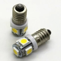 Ampoules LED E10 9 V Blanc Froid 5SMD 0,5 W (blanc Froid, 9 V) Lot De 10 -OSRAM || EUROPALAMP Soldes Boutique 94034062 4