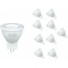 Ampoule LED GU4 / MR11 4W 12V (Pack De 10) - Blanc Froid 6000k - 2 Ampoule LED GU4 / MR11 4W 12V (Pack De 10) - Blanc Froid 6000k - -OSRAM || EUROPALAMP Soldes Boutique 94240619 1
