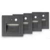 Spot Encastrable Extérieur Mur Et Plafond de 4 LED Spot Mural Encastré 3W Applique Murale Escalier Etape Lumière Lampe Détecteur De Mouvement Sol Encastré Lumière Escalier Lumière Hall Lampe 2800K Bla 1 Spot Encastrable Extérieur Mur Et Plafond de 4 LED Spot Mural Encastré 3W Applique Murale Escalier Etape Lumière Lampe Détecteur De Mouvement Sol Encastré Lumière Escalier Lumière Hall Lampe 2800K Bla -OSRAM || EUROPALAMP Soldes Boutique 94305456 1