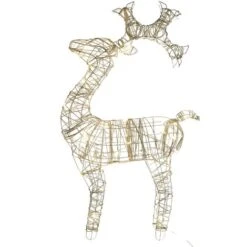 Renne Lumineux Blanc 93cm. 50 Leds Blanc Chaud -OSRAM || EUROPALAMP Soldes Boutique 9486107 3