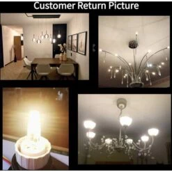 10pcs Ampoules LED G4, 2W 3000K AC 12-24V Ampoules à Intensité Variable Pour Lustre Plafonnier Lampe De Table Blanc Chaud -OSRAM || EUROPALAMP Soldes Boutique 95225338 5