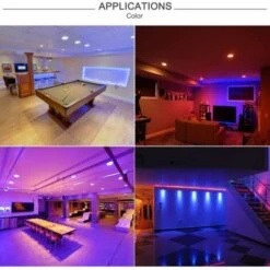 Spot LED Encastrable Extra Plat, 10W 1000LM Equivalent 100W Incandescence, IP44 Spot Etanche Salle De Bain, Blanc Neutre 4000K, AC220-240V, Pour Cuisine, Salon, Chambre, Lot De 4[Classe énergétique F] -OSRAM || EUROPALAMP Soldes Boutique 95226153 4