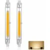 Ampoule LED R7S 118mm 20W Dimmable, Blanc Chaud 3000K 2000LM, Linéaire Remplacer Lampe Halogène, Éclairage à 360 Degrés, Sans Scintillement DOPA -OSRAM || EUROPALAMP Soldes Boutique 95442680 1