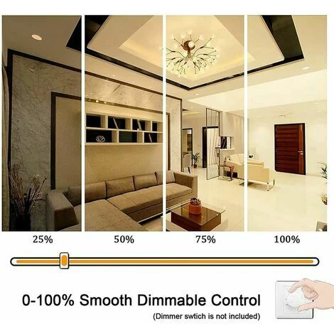 Ampoule LED R7S 118mm 20W Dimmable, Blanc Chaud 3000K 2000LM, Linéaire Remplacer Lampe Halogène, Éclairage à 360 Degrés, Sans Scintillement DOPA 4 Ampoule LED R7S 118mm 20W Dimmable, Blanc Chaud 3000K 2000LM, Linéaire Remplacer Lampe Halogène, Éclairage à 360 Degrés, Sans Scintillement DOPA – Image 2