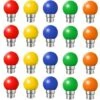 Lot De 20 Ampoules Led Couleur B22 Ampoules Baïonnette 2w Rouge, Jaune, Orange, Vert, Bleu,Incassable (équivalence 20W) 1 Lot De 20 Ampoules Led Couleur B22 Ampoules Baïonnette 2w Rouge, Jaune, Orange, Vert, Bleu,Incassable (équivalence 20W) -OSRAM || EUROPALAMP Soldes Boutique 95536036 1