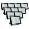 Lot De 10 Projecteurs LED 50W IP65 Extérieur Température De Couleur: Blanc Chaud 3000K -OSRAM || EUROPALAMP Soldes Boutique 9562768 1