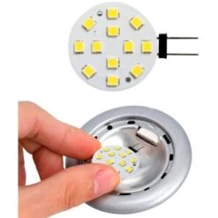 Ampoule LED G4 Bi-Pin 2W Plate 12V-DC/AC Blanc Neutre -OSRAM || EUROPALAMP Soldes Boutique 96786972 4