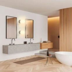 Applique Murale Avec Sphère En Verre Opale AVA Inspiration Flos IC C/W1- E27 - IP44 Chromé 10 Applique Murale Avec Sphère En Verre Opale AVA Inspiration Flos IC C/W1- E27 - IP44 Chromé -OSRAM || EUROPALAMP Soldes Boutique 96787778 4