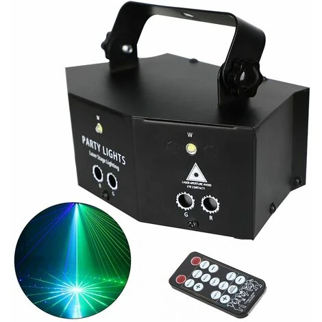 Télécommande 9-EYE RGB DMX Scan Projecteur Laser Lampe LED Strobe Stage DJ Party Lights Light-Wireless Party Lights Mariage Noël 4 Télécommande 9-EYE RGB DMX Scan Projecteur Laser Lampe LED Strobe Stage DJ Party Lights Light-Wireless Party Lights Mariage Noël – Image 2