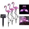 Solaire Lampe D'extérieur à LED Pelouse Lumière Flamants Roses De Jardin D'éclairage étanche Sol Spot Flamingo White Light, Ne Nécessite Aucune Alimentation Externe, Décor De Terrasse, Balcon -OSRAM || EUROPALAMP Soldes Boutique 97195799 1