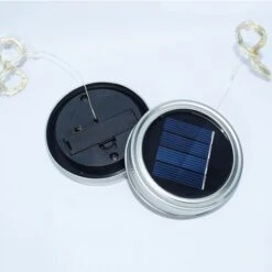 Lot De 4 Lanterne Solaire Exterieur Jardin - Led Luciole Lumiere Solaire Déco Intérieur Extérieur Pour Noël Patio Branche Pergola Anniversaire Mariage Balcon Party Chambre(petite Jarre Mason (lumièr -OSRAM || EUROPALAMP Soldes Boutique 97243956 3