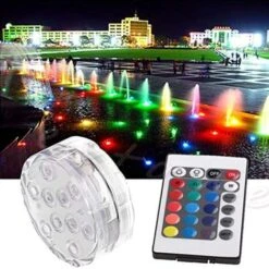 Lumières LED Sous-marines 10 LED Lumières LED Sous-marines étanches IP68 -OSRAM || EUROPALAMP Soldes Boutique 97629852 2