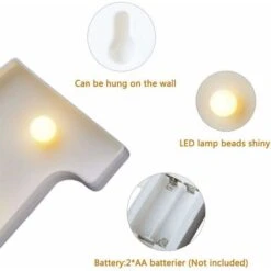 Allumez Les Lumières De Nombre De LED Numériques, Les Lumières De Lettre Pour Les Lumières De Décoration Intérieure, La Décoration De Barre De Maison De Mariage De Partie S'allument -OSRAM || EUROPALAMP Soldes Boutique 97748482 4