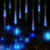 Lumières De Pluie Tombantes Meteor Shower Lights Lumières De Noël 30 Cm 8 Tubes 144 LED -OSRAM || EUROPALAMP Soldes Boutique 97748513 1