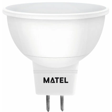 MATEL M284841 Ampoule LED Mr16 5w-dichroïque 12 V 500 Lumenes 3 MATEL M284841 Ampoule LED Mr16 5w-dichroïque 12 V 500 Lumenes