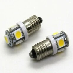 Lot De 10 Ampoules LED E10 9 V Blanc Froid 5SMD 5 W (blanc Froid, 9 V) STOL 10 Lot De 10 Ampoules LED E10 9 V Blanc Froid 5SMD 5 W (blanc Froid, 9 V) STOL -OSRAM || EUROPALAMP Soldes Boutique 98646601 4