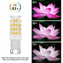 Ampoule LED G9 5W, Equivalent 40W , Blanc Chaud 3000k, 220-240V, 360° Angle De Faisceau, Pack De 10,dolaso 11 Ampoule LED G9 5W, Equivalent 40W , Blanc Chaud 3000k, 220-240V, 360° Angle De Faisceau, Pack De 10,dolaso -OSRAM || EUROPALAMP Soldes Boutique 99328315 5