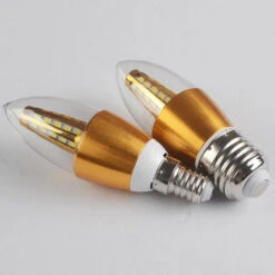 E Grand Orifice à Vis E Petit Orifice à Vis Source De Lumière LED Ampoule à économie D'énergie LED Style Doré Lampe à Bulle à Pointe LED -OSRAM || EUROPALAMP Soldes Boutique 99452009 2