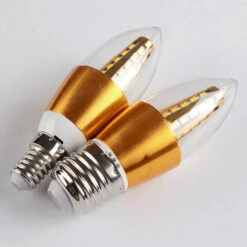 E Grand Orifice à Vis E Petit Orifice à Vis Source De Lumière LED Ampoule à économie D'énergie LED Style Doré Lampe à Bulle à Pointe LED -OSRAM || EUROPALAMP Soldes Boutique 99452009 3