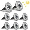 Le Paquet De 8 Lumières Solaires Extérieures Actionnées Solaires De 8 LED Imperméabilisent IP65 Pour Le Patio Souterrain De Yard -OSRAM || EUROPALAMP Soldes Boutique 99454444 1