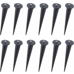 Piquet De Fixation Pour Projecteur Led(12pcs)