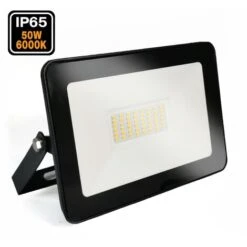 EUROPALAMP Projecteur LED 50W Ipad Blanc Froid 6000K Haute Luminosité
