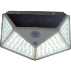 Lot De 2 Projecteurs Solaire Blanc Avec Détecteur De Mouvement 1000 Lumens 270 Degrès -OSRAM || EUROPALAMP Soldes Boutique 99870235 5